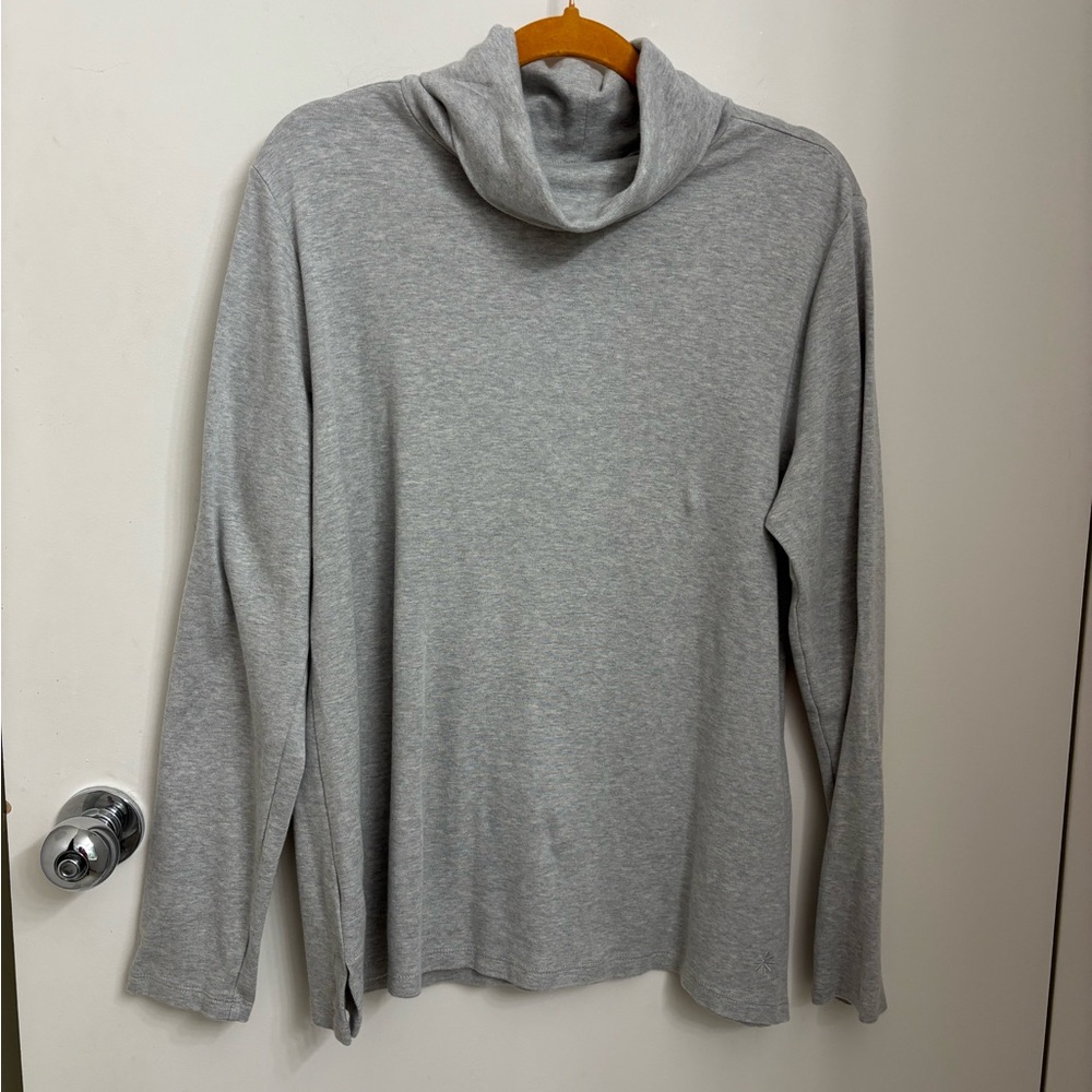 Isaac Mizrahi Live Pima cotton turtleneck